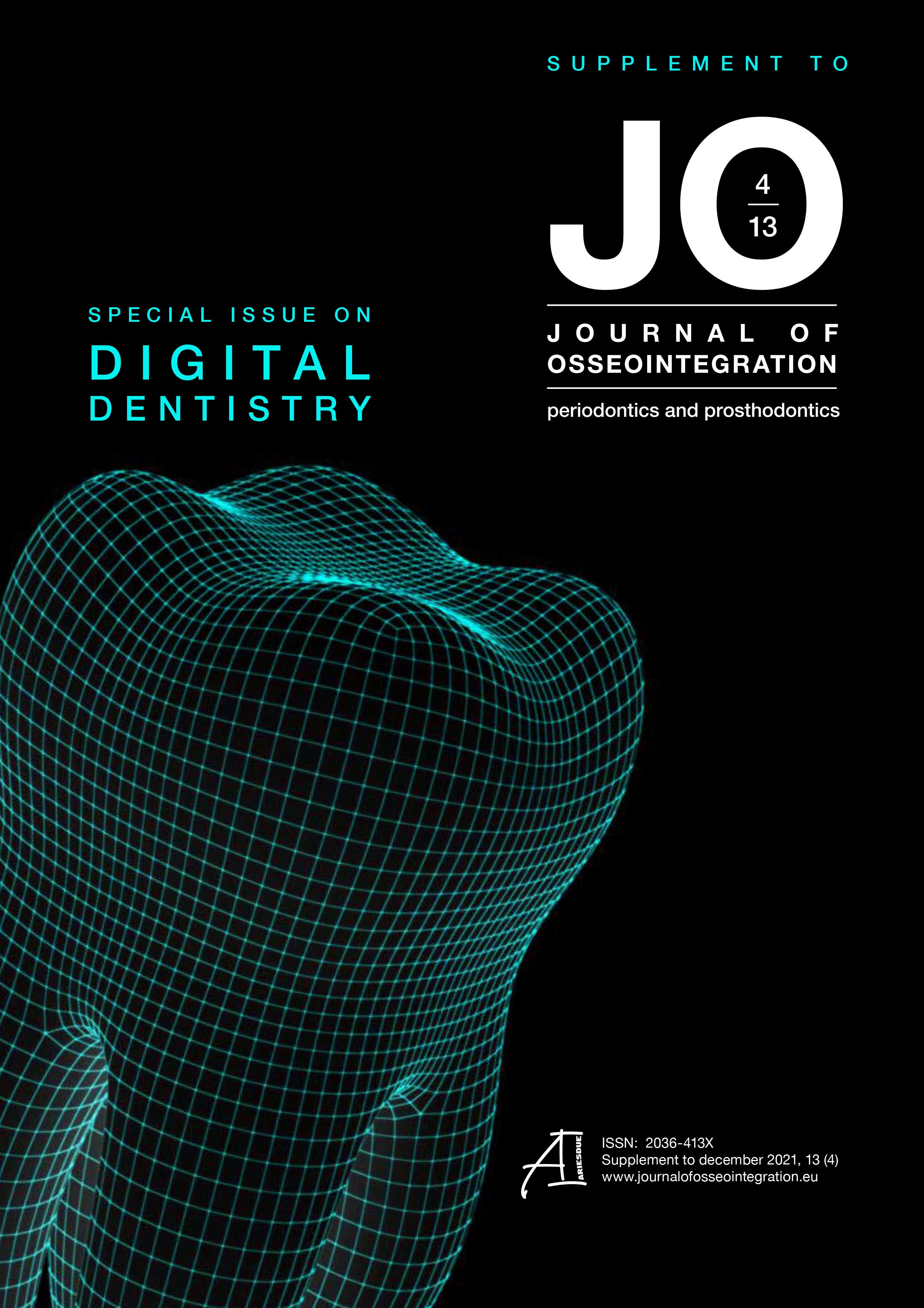 					View Special Issue on Digital Dentistry - Supplement to 2021 Vol. 13 No. 4
				